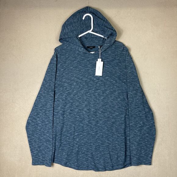 Vince Hoodie Mens XXL Blue Space Dyed In Stargazer Pullover‎ Sweater Adult NWT - Picture 1 of 14